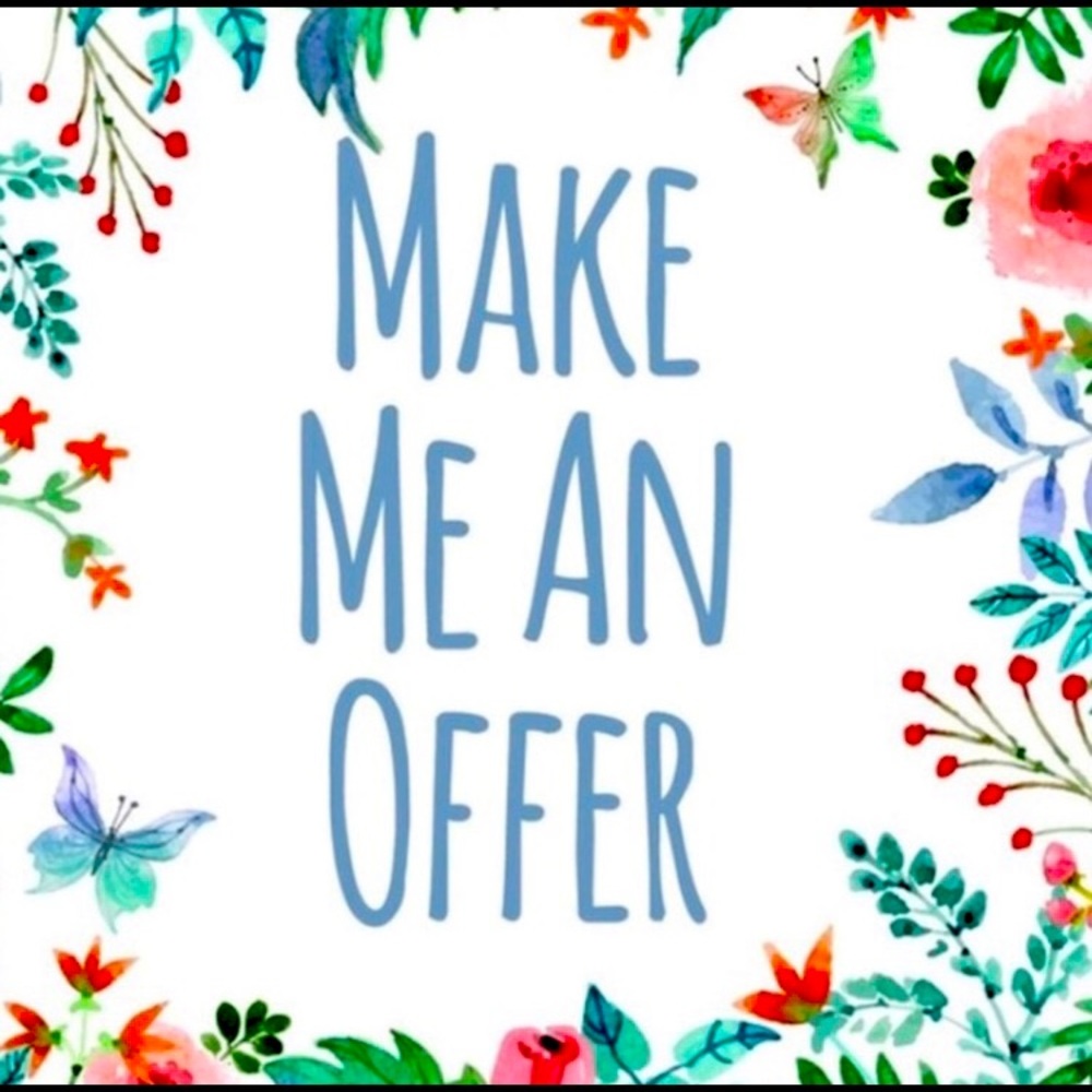 Reasonable offers on Bundles!
Bundle/Save 25% discount on bundled items